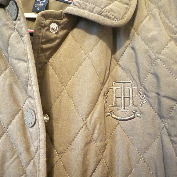 💥 SALE! Tommy Hilfiger Quilted Jacket / Size L - Picture 3 of 7